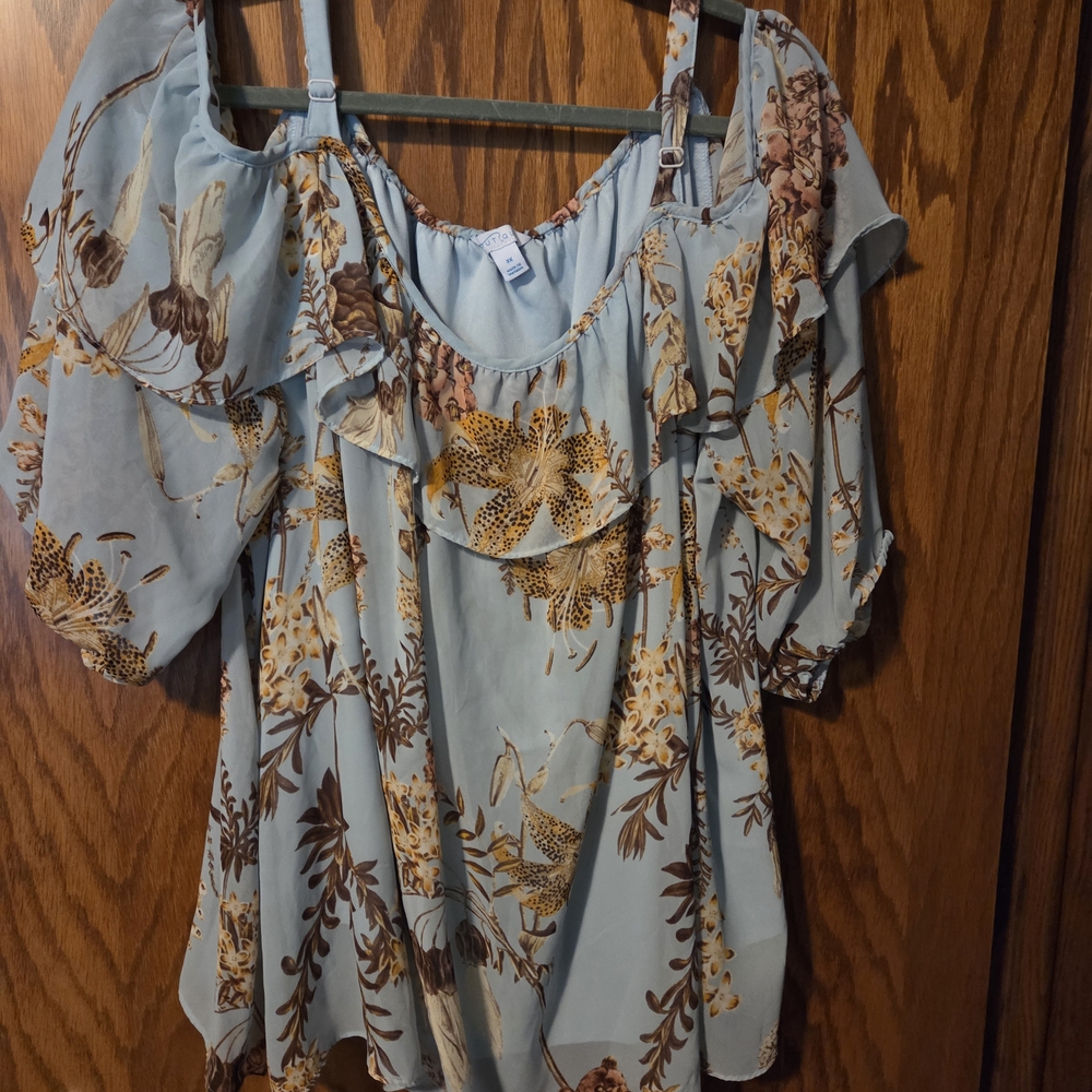 Floral Off-Shoulder Top